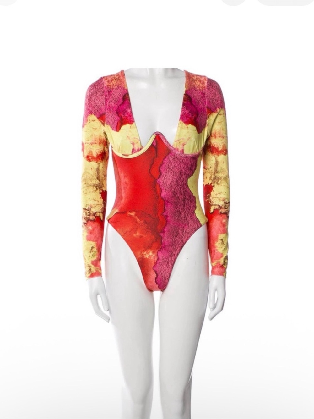 Andrea Iyamah Long sleeve smimsuit